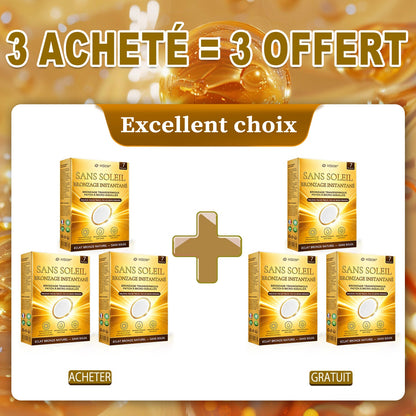 Boutique Officielle | ☀️☀️ Hiskin® Patch Bronzant Instantané Sans Soleil à Micro-Aiguilles 🇫🇷 (Une seule fois par jour) Hâle bronzé visible en 7 jours ✅ Sans UV, sans effet orange, sans traces, sans DHA, sans application salissante.