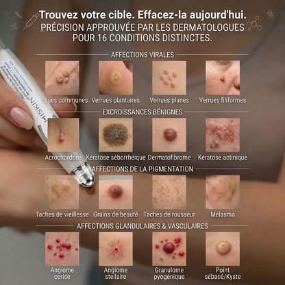 𝐇𝐈𝐒𝐊𝐈𝐍®👩‍⚕️ 𝐄𝐟𝐟𝐚𝐜𝐞𝐮𝐫 𝐝𝐞 𝐒𝐤𝐢𝐧 𝐓𝐚𝐠𝐬 𝐞𝐭 𝐝’𝐈𝐦𝐩𝐞𝐫𝐟𝐞𝐜𝐭𝐢𝐨𝐧𝐬 𝐞𝐧 𝟕 𝐉𝐨𝐮𝐫𝐬 — 𝐒𝐭𝐲𝐥𝐨 𝐑𝐨𝐥𝐥-𝐎𝐧 𝐀𝐯𝐚𝐧𝐜é, 𝐒𝐚𝐧𝐬 𝐃𝐨𝐮𝐥𝐞𝐮𝐫 𝐞𝐭 𝐒𝐚𝐧𝐬 𝐂𝐢𝐜𝐚𝐭𝐫𝐢𝐜𝐞