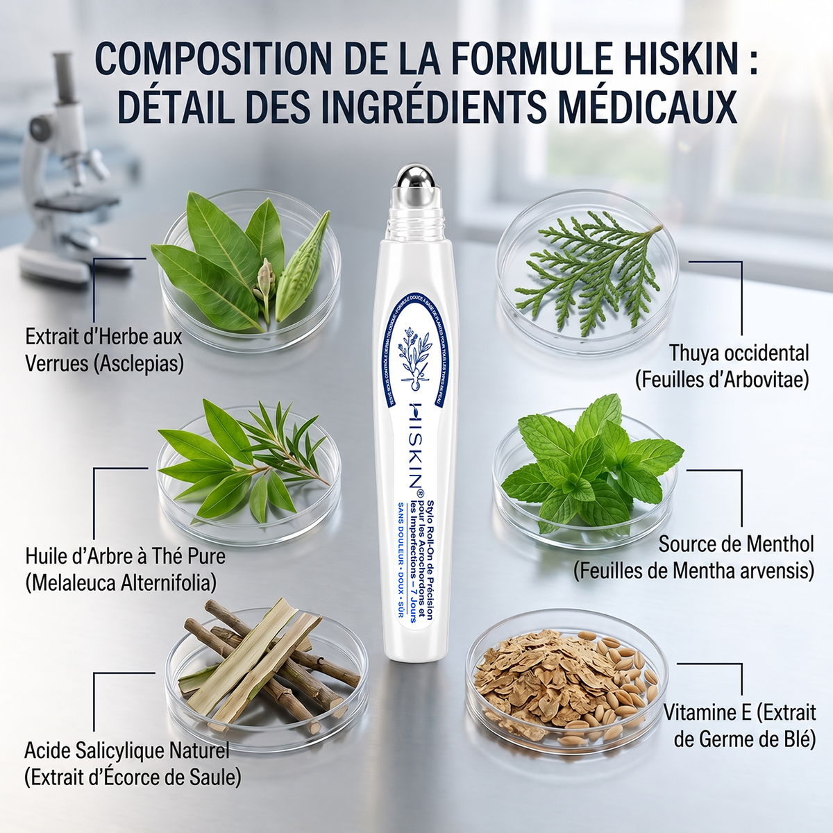 𝐇𝐈𝐒𝐊𝐈𝐍®👩‍⚕️ 𝐄𝐟𝐟𝐚𝐜𝐞𝐮𝐫 𝐝𝐞 𝐒𝐤𝐢𝐧 𝐓𝐚𝐠𝐬 𝐞𝐭 𝐝’𝐈𝐦𝐩𝐞𝐫𝐟𝐞𝐜𝐭𝐢𝐨𝐧𝐬 𝐞𝐧 𝟕 𝐉𝐨𝐮𝐫𝐬 — 𝐒𝐭𝐲𝐥𝐨 𝐑𝐨𝐥𝐥-𝐎𝐧 𝐀𝐯𝐚𝐧𝐜é, 𝐒𝐚𝐧𝐬 𝐃𝐨𝐮𝐥𝐞𝐮𝐫 𝐞𝐭 𝐒𝐚𝐧𝐬 𝐂𝐢𝐜𝐚𝐭𝐫𝐢𝐜𝐞