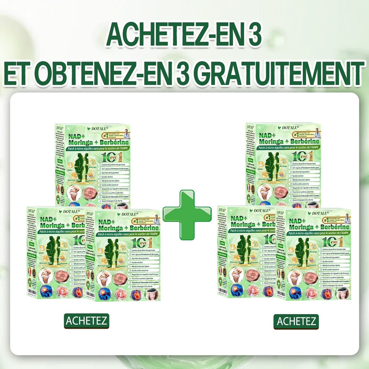 ✅ DOTALE® Il ne reste plus que 5 boîtes en stock ! Nous vous offrons une réduction supplémentaire de 30 % ! Mettez votre corps en forme et restez en bonne santé. Si vous manquez cette opportunité maintenant, vous devrez attendre jusqu’à l’année prochaine.
